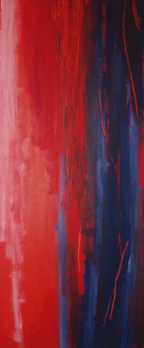 Kompozice I., 25x58 cm
