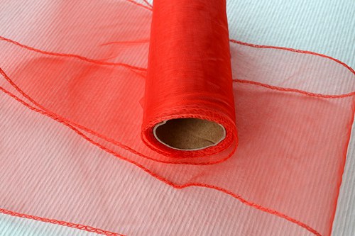 Organza stuha červená