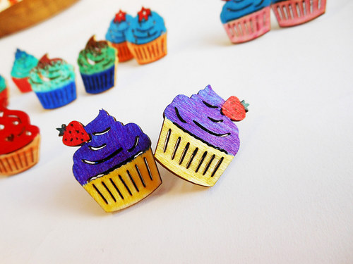 Dřevěné muffinky 2. — foto 1