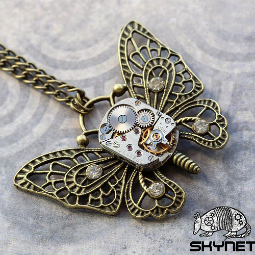 Steampunkový motýl — foto 1