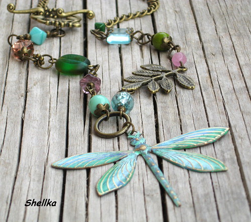 Náhrdelník ,,DRAGONFLY,, — foto 1