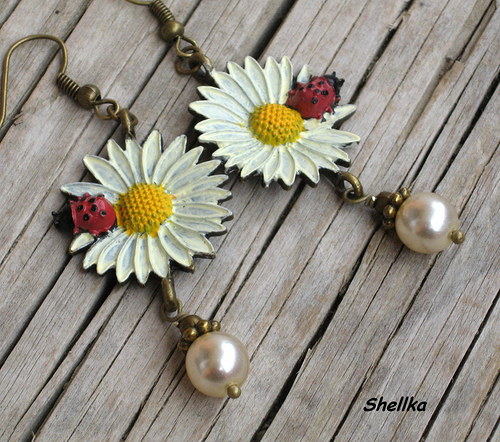 Náušnice ,,DAISY,, — foto 1