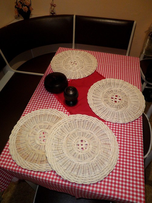 Pletené prostírání — foto 1