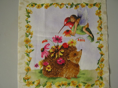 Víly Rošťandy VI - panel látky 16 x 17 cm — foto 1