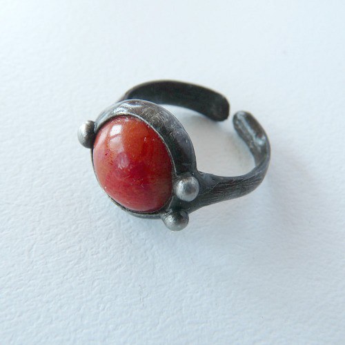 Prstýnek s korálem — foto 1