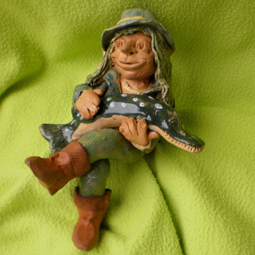 Vodník Jarin se štikou-22cm — foto 1