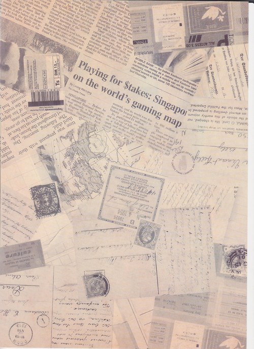Vintage papír - velký arch. — foto 1