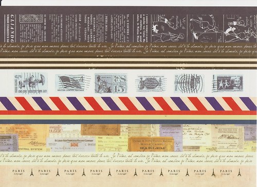 Samolepící arch s proužky — foto 1