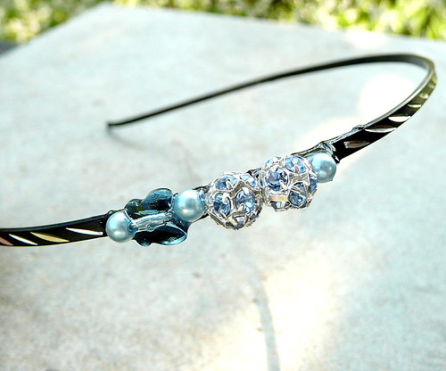 Čelenka :" Little blue " — foto 1
