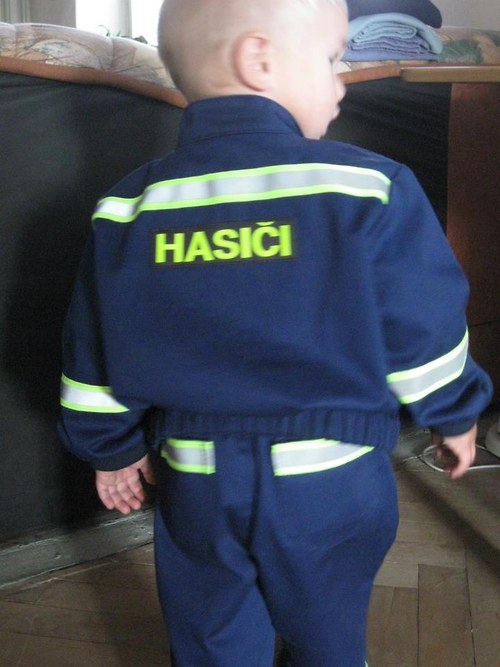 Dětské hasičské bundičky — foto 1