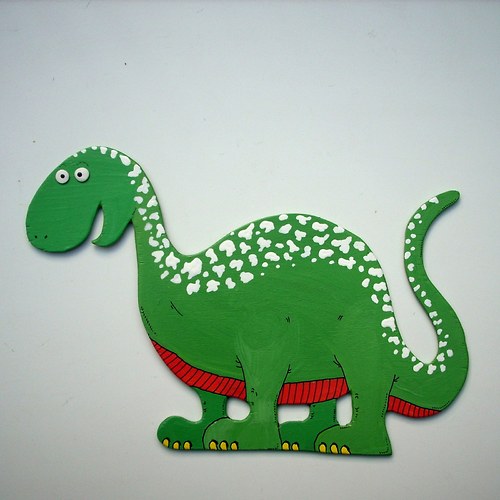 Vysmátý DINOSAURUS OBLÁČKOVÝ..... D136 — foto 1
