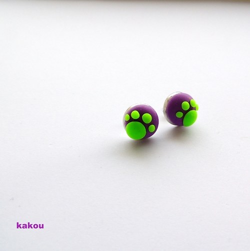 Náušnice - stopičky — foto 1