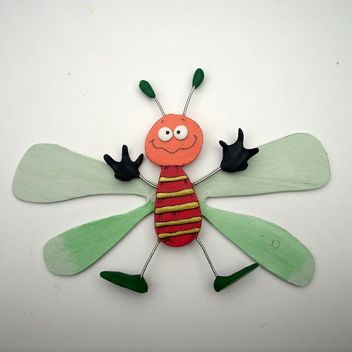 ŠÍLENÁ OCTOMILKA hmyzák No. 003 — foto 1