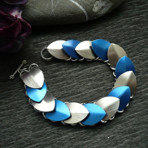 Šupináč blue & silver — foto 1