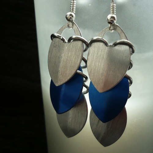 Šupinky blue & silver — foto 1