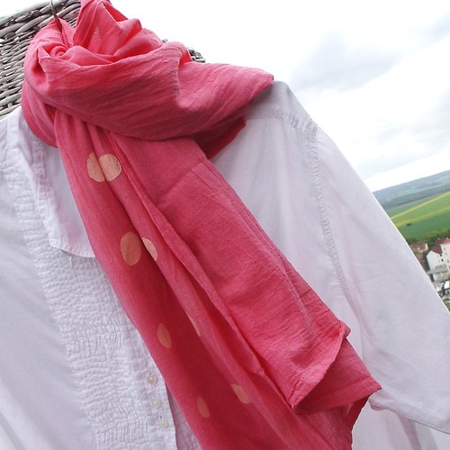 Kolekce PINTLICH- šála světlá pink — foto 1