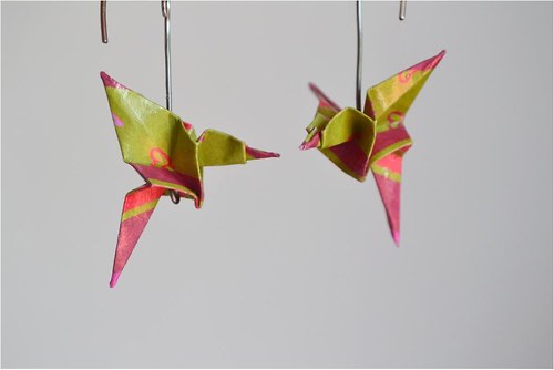 Origami kolibříci — foto 1