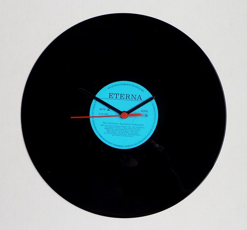 Vinylové hodiny Eterna — foto 1
