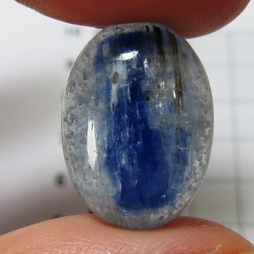 Kyanit oválek EXTRA (18x13mm) č.D4 — foto 1