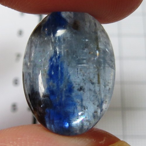 Kyanit oválek EXTRA (18x13mm) č.D5 — foto 1