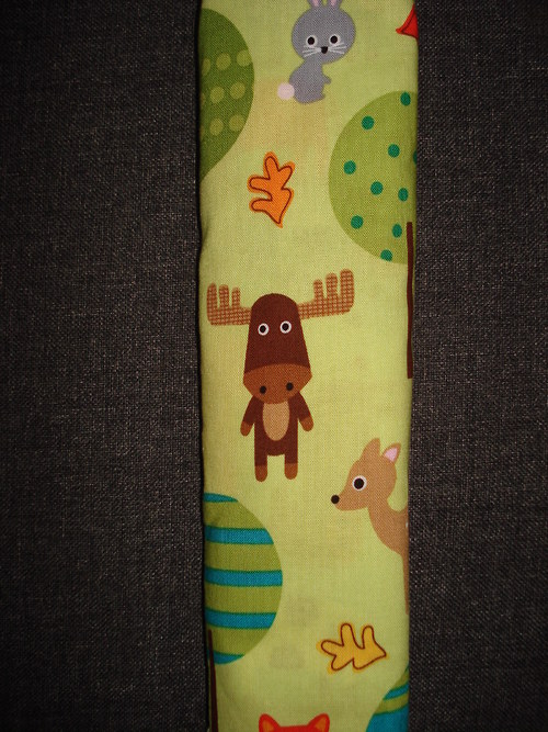 Ochrana pásu do auta- V lese