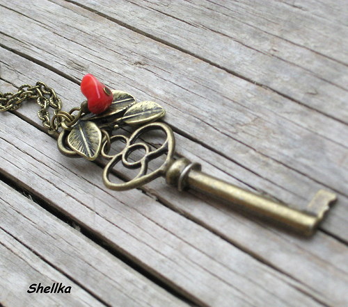 Náhrdelník ,,KEY TO THE HEART,, — foto 1