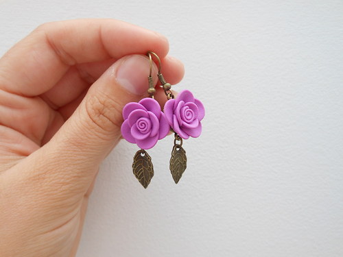 Roses - náušnice — foto 1