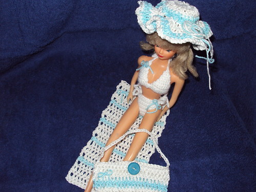 Plážová souprava - Barbie — foto 1