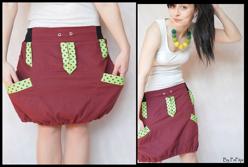 Neon green skirt — foto 1