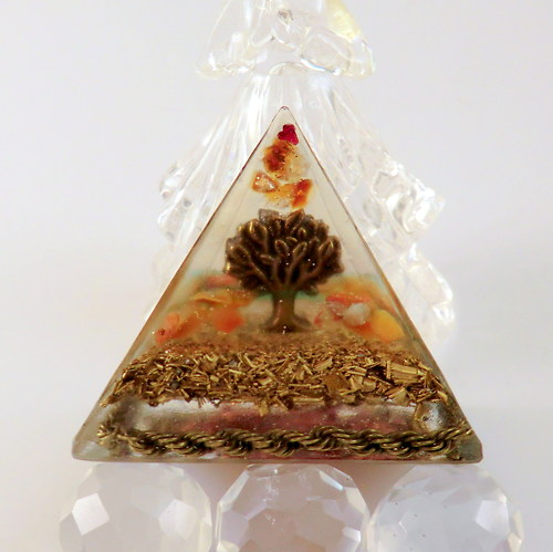 Orgonit Pyramida *OBJ* Strom Života — foto 1