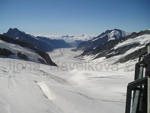 Pohled z Jungfrau