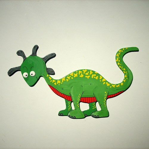 Malé PÍSKLE dinosaura střapatého..... D138 — foto 1
