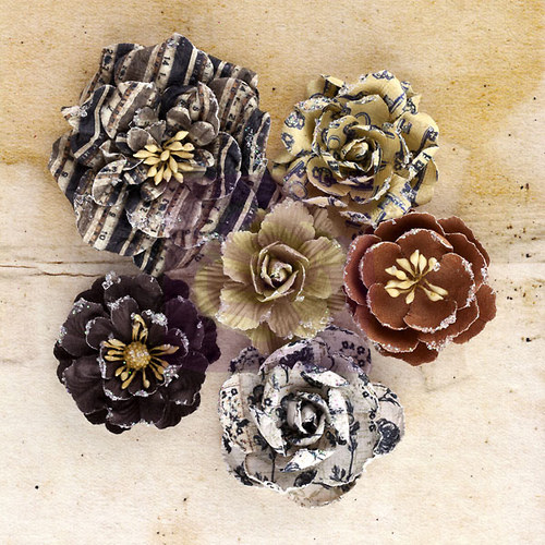 Kytičky Engraver Roses, zdobené růže