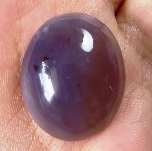 Modrý chalcedon , kabošon č.02 — foto 1