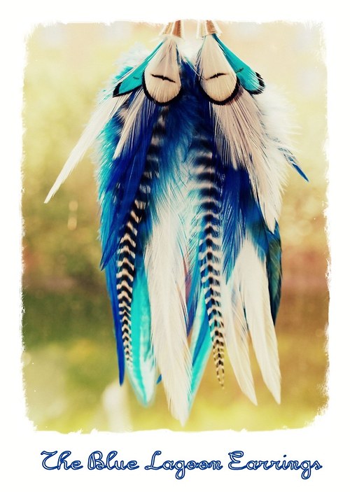Blue Lagoon Earrings — foto 1