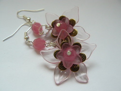 Růžové květy — foto 1