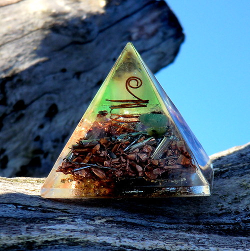 Orgonit - P1* Pyramida 4x4 - Energie — foto 1