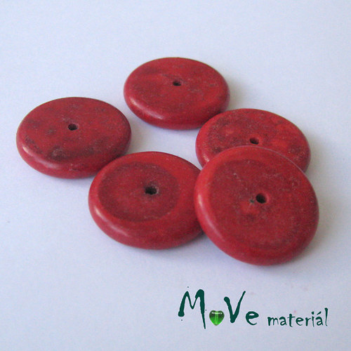 Howlitový disk 16x3mm, 5ks — foto 1