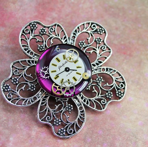 Flower brooch — foto 1