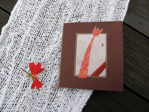 Přání s tulipánem — foto 1