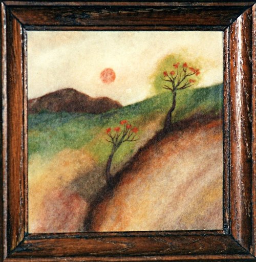 Čas jeřabin, 24 x 24 cm — foto 1