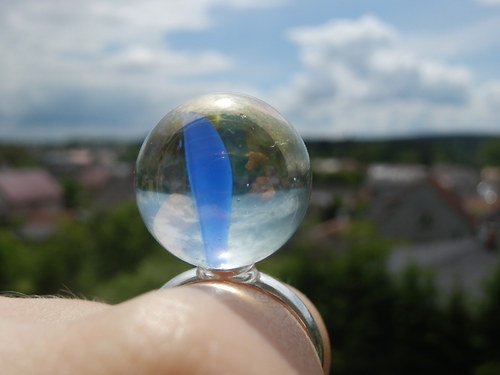 Prstýnek CVRNK - modrý — foto 1