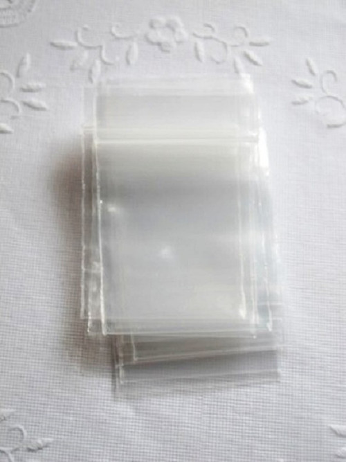 50ks- Sáčky na zip _4x6,5cm