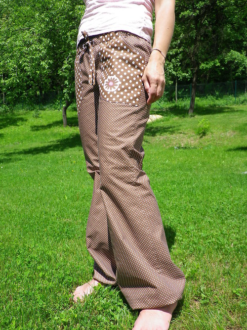 Gaťata - hnědé puntíky — foto 1