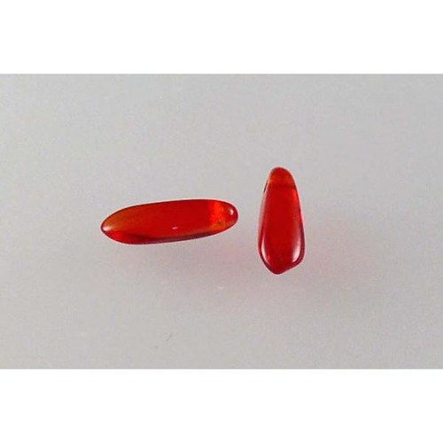 Mačkané korálky - jazýčky 3x11mm - 20 ks
