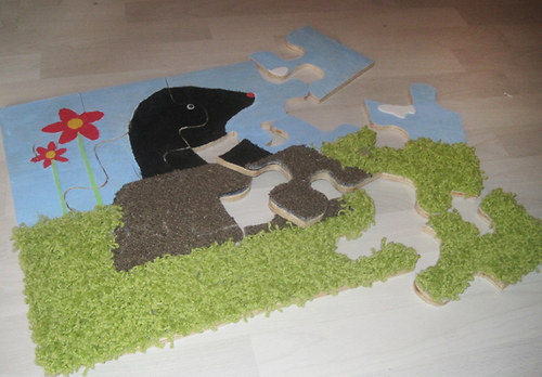 Hmatové puzzle krtek — foto 1