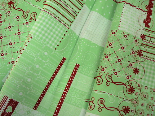 Sada Mentolka - patchwork - Dovoz Nemecko