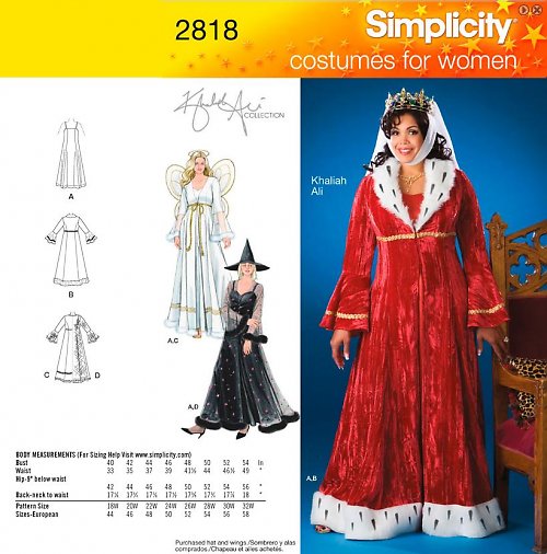 Střih Simplicity 2818 (vel. 44-50) — foto 1