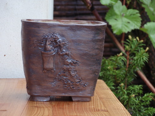Bonsai miska tmavá - kaskáda — foto 1