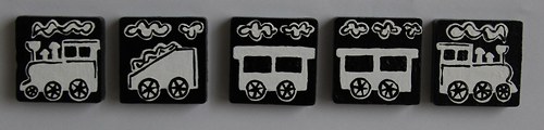 Magnety-vláček na přání — foto 1